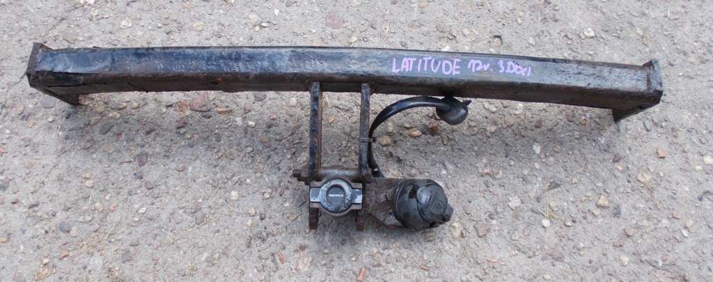 фото №1, Renault latitude 3.0 dci 12r hak буксировочный