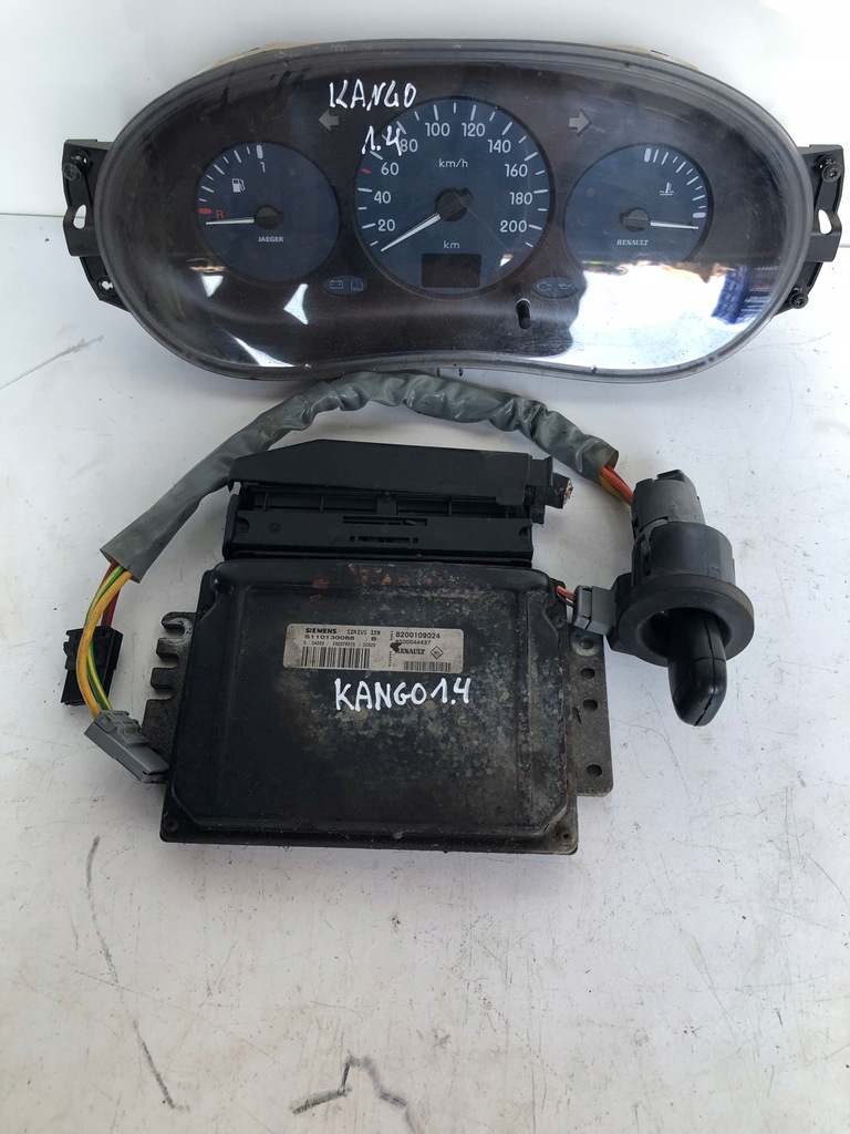 фото №1, Блок керування набір стартовий renault kangoo 1.4 8200109024