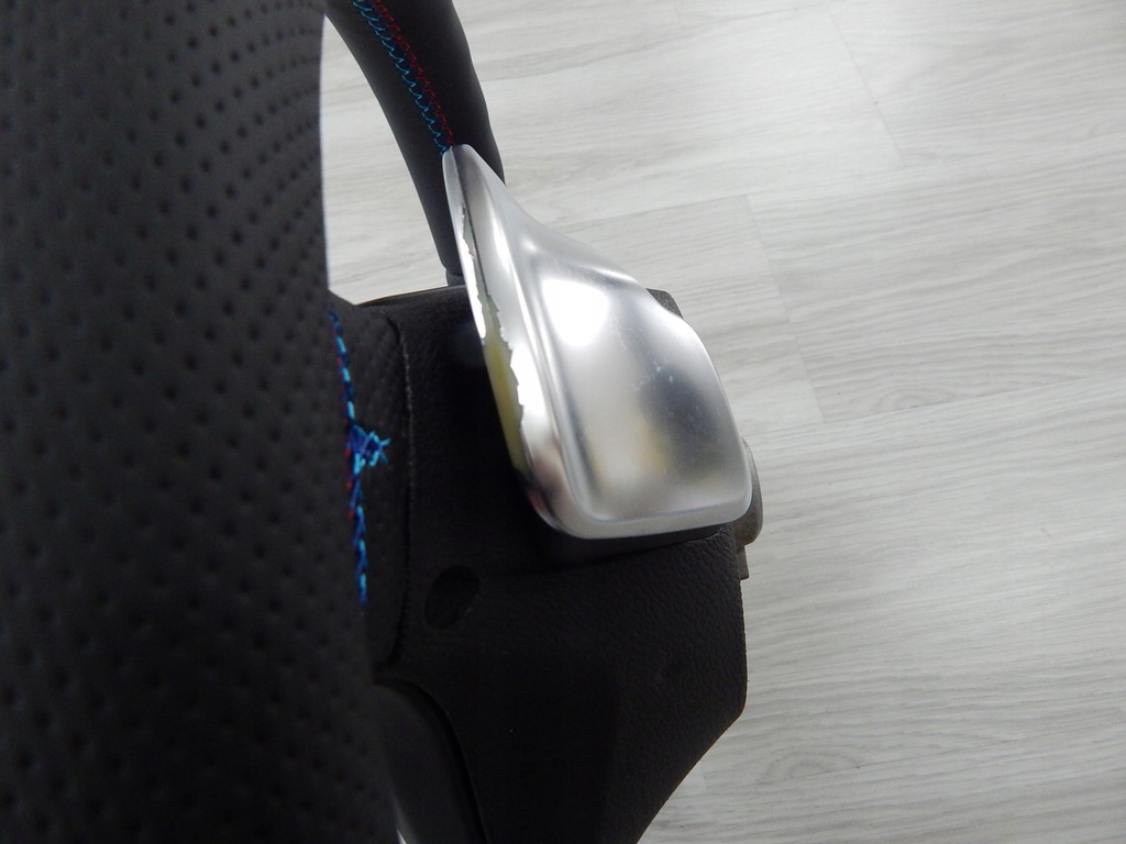 фото №11, Bmw x5 x6 e70 e71 воздуховод nowa кожа sport m-pakiet лепестки переключения