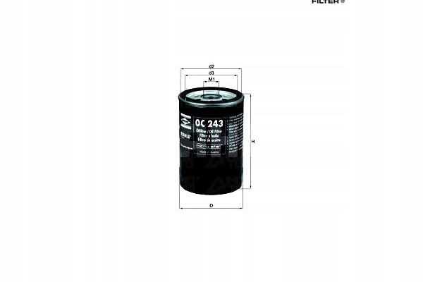 фото №1, Knecht фільтр оливи alfa romeo 147