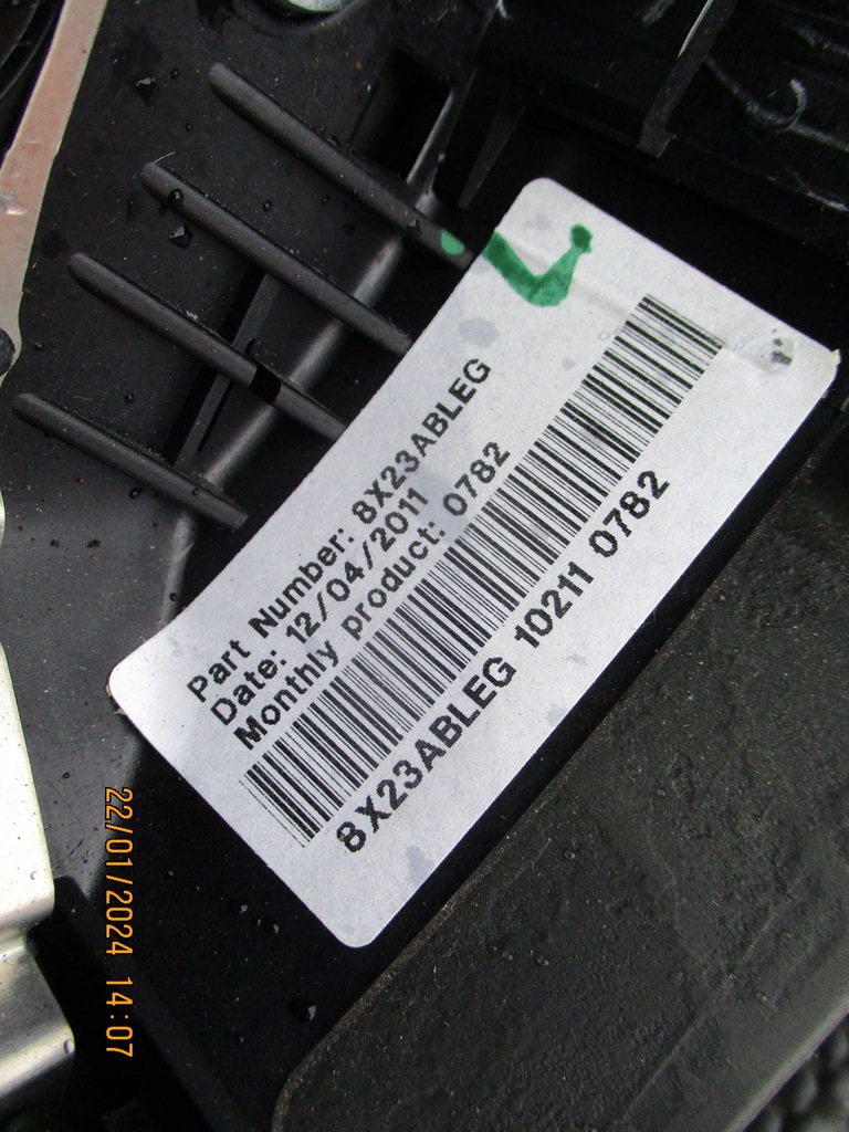 фото №11, Jaguar xf x250 2008-2011 r- воздуховод ,лепестки переключения