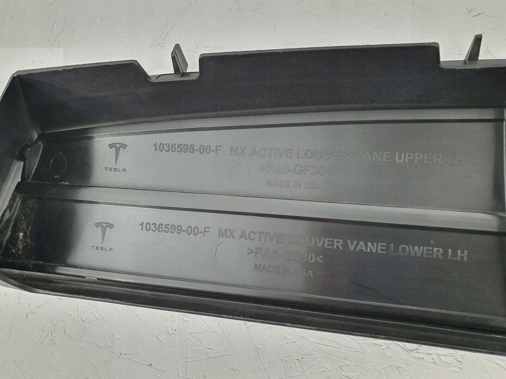 фото №6, Tesla x повітропровід впуск повітря жалюзі шторка 103485000e