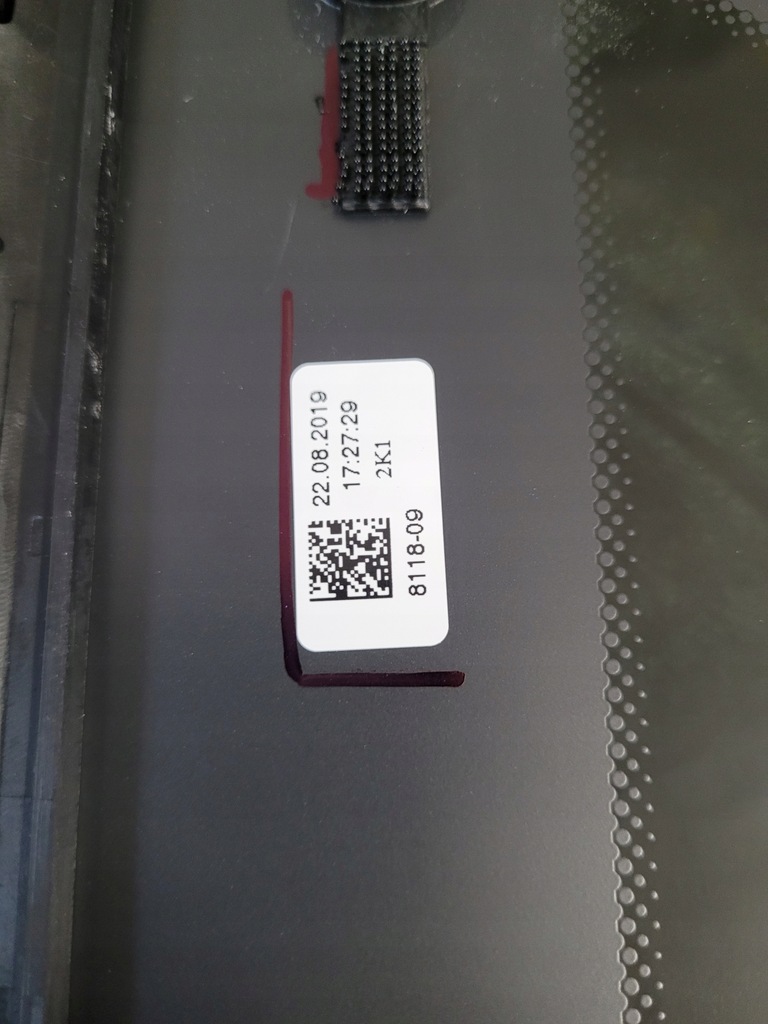 фото №5, Bmw f36 4 стекло кузовная правая nowa оригинальный номер