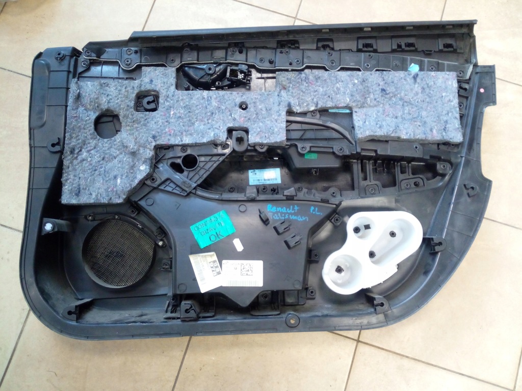 фото №14, Обивка обшивка дверь renault talisman перед левый 809010923r eur. oryg.
