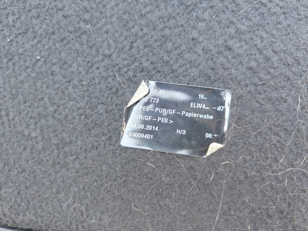 фото №10, Bmw 4 f36 gran coupe 14-17 полиця задня багажника dwa елементи kpl