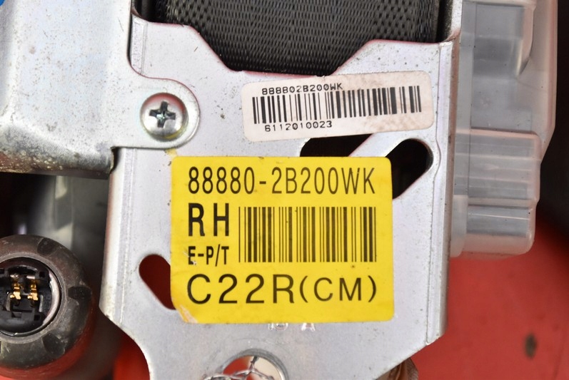 фото №7, Pas безпеки правий перед 88880-2b200wk hyundai santa fe 2 ii 06-10