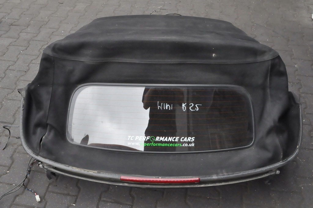 фото №7, Mini r52 cabrio kabriolet м'який складний дах скло каркас