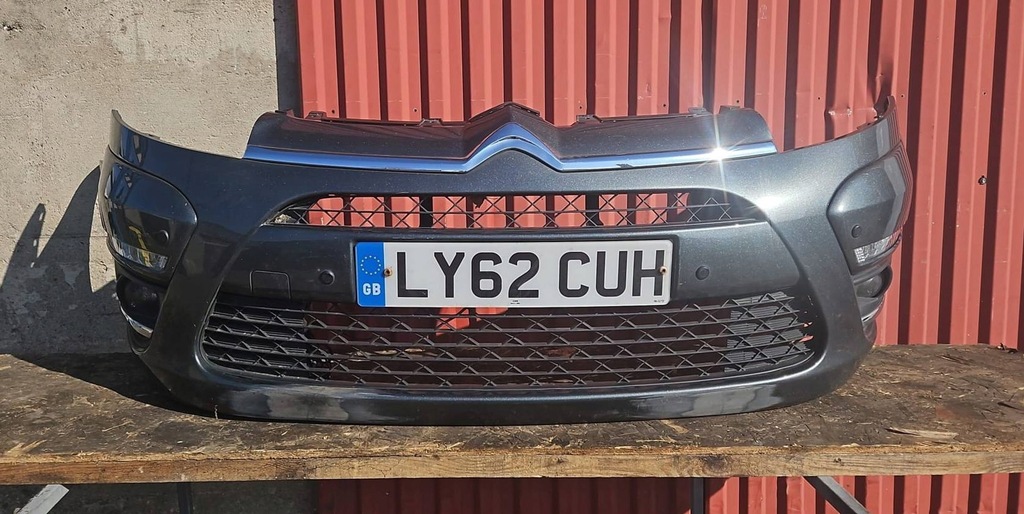 фото №1, Бампер перед citroen c4 picasso lift kptd + плита