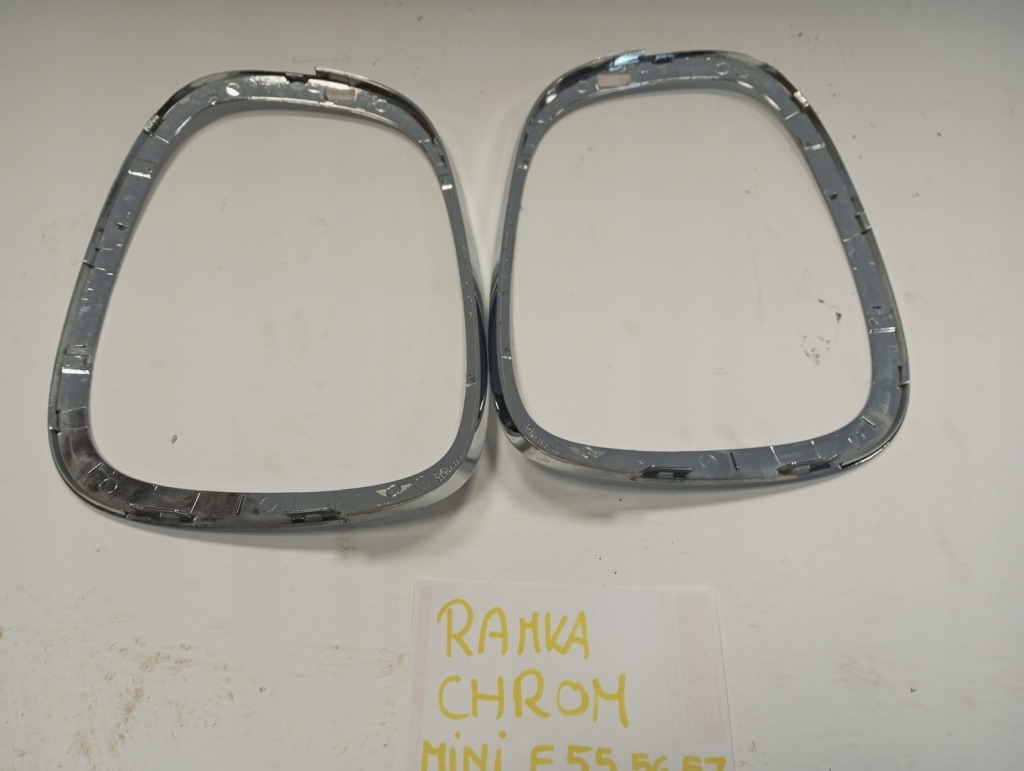 Хром рамка лампи задній mini cooper f55 f56 7297415 7297416 Зі Шроту