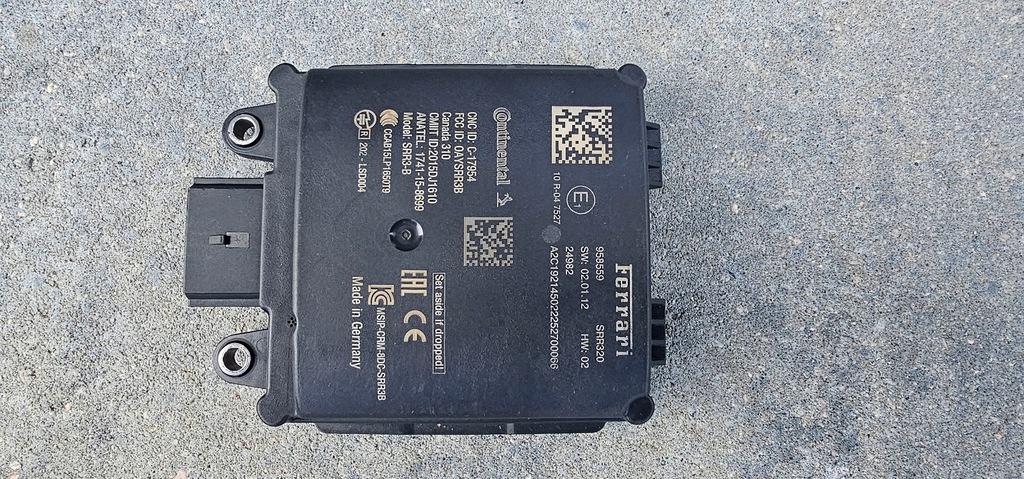 фото №1, Модуль радар блок керування ferrari roma sf90 portofino