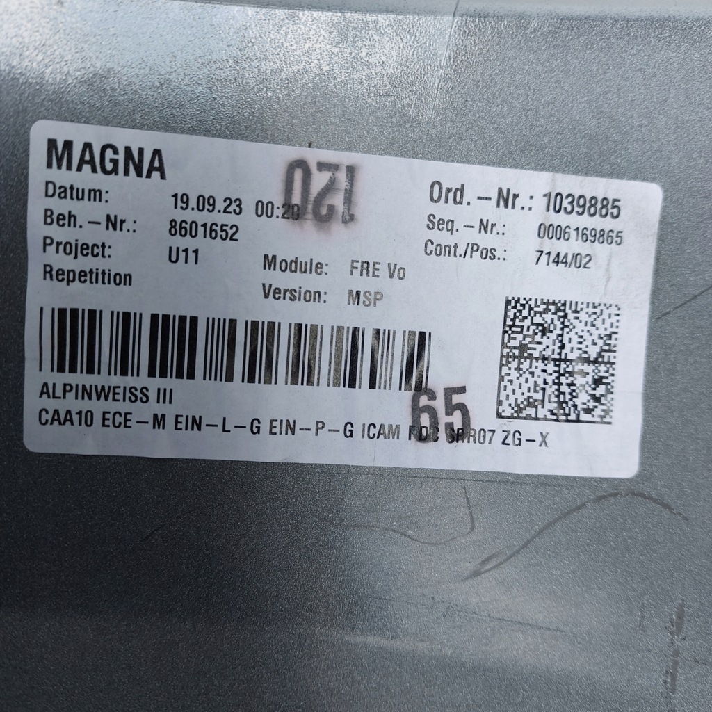 фото №14, Bmw x1 u11 m набір бампер перед передній org