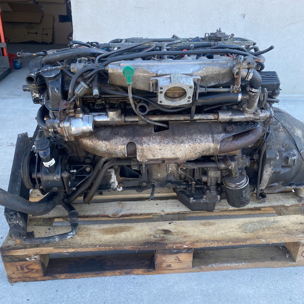 фото №8, Двигатель kompletny + коробка передач автоматическая коробка передач ebc3654 jaguar xjs 81-91 5.3 he v12