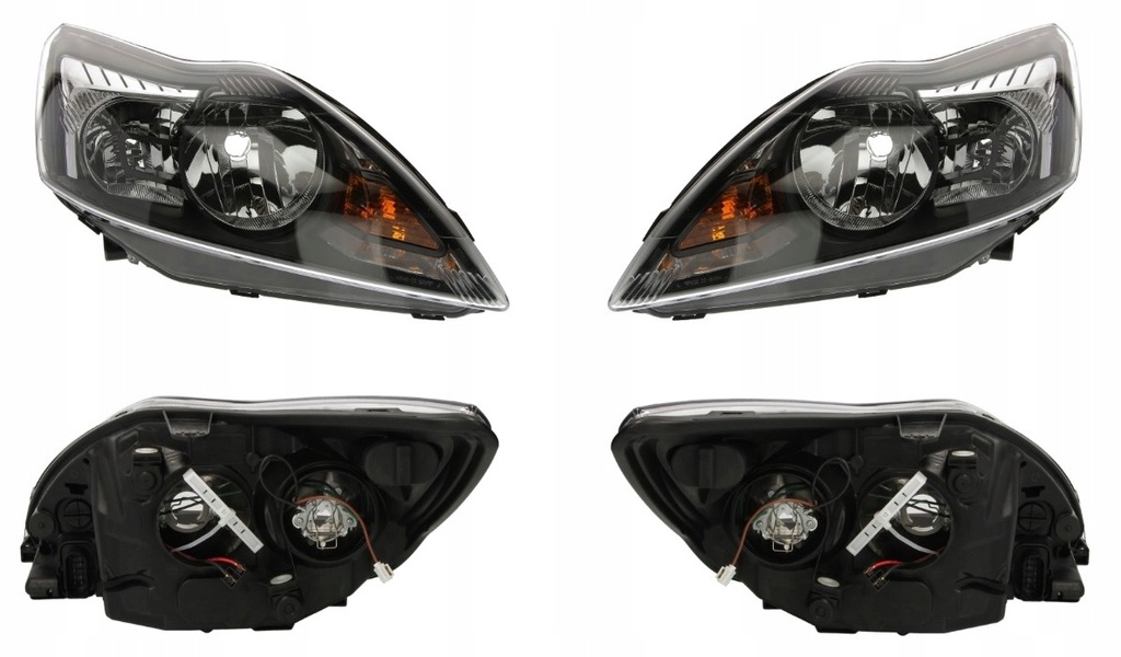 фото №1, Фара лампа ford focus ii 08-10 l+p tyc