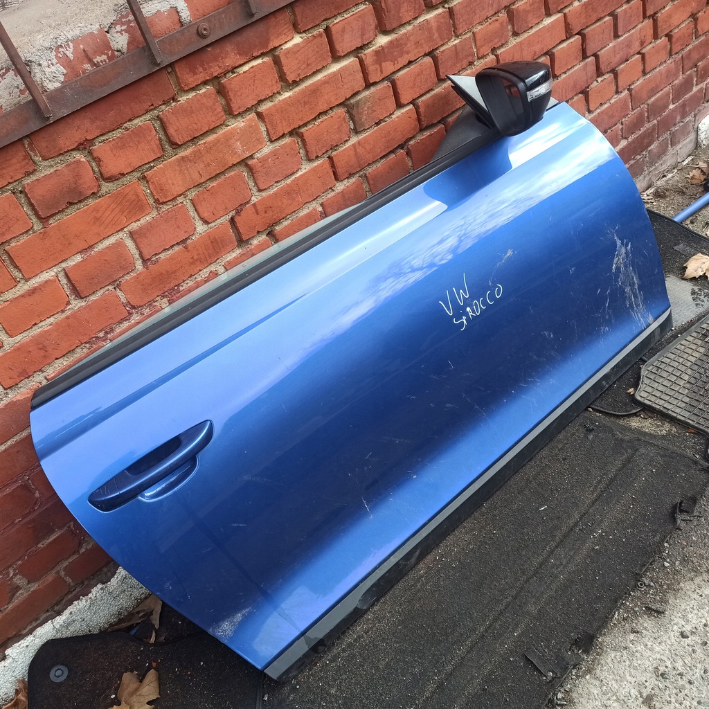 фото №9, Volkswagen vw scirocco дверь правое передние код лакокрасочного покрытия lr5z