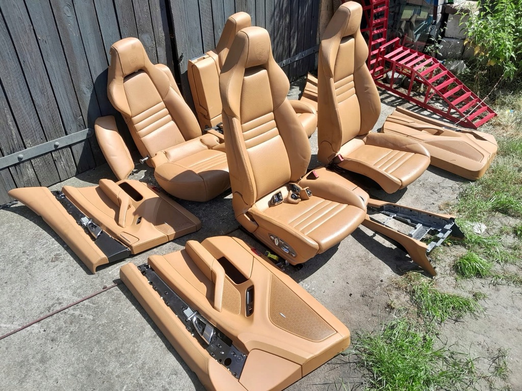 фото №8, Porsche panamera 970 комплект сиденья обшивки