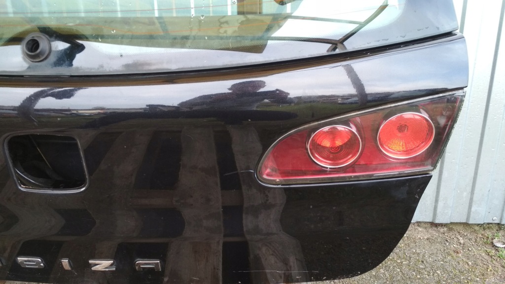 фото №9, Крышка багажника задняя seat ibiza iii 3 дверь lift 06-08