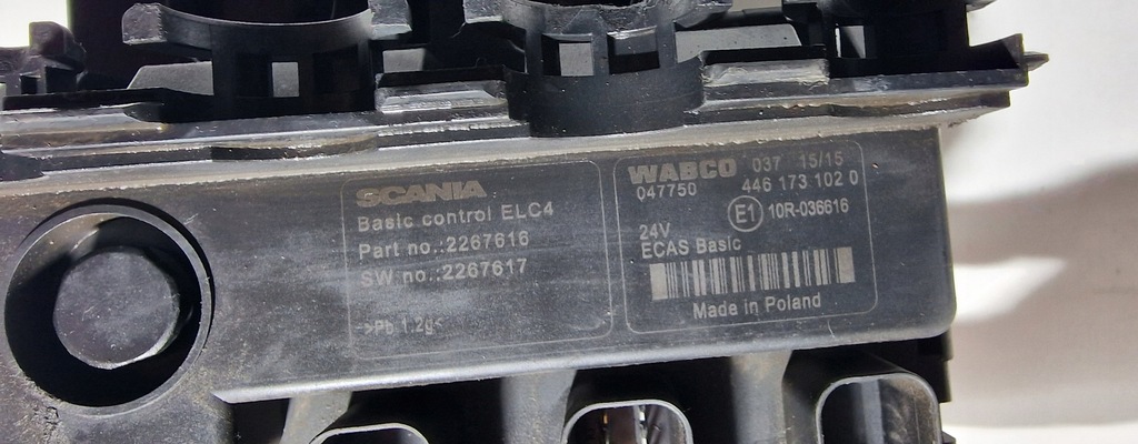 фото №11, Блок управления модуль клапан подушек ecas scania r e6 2267616 2267617