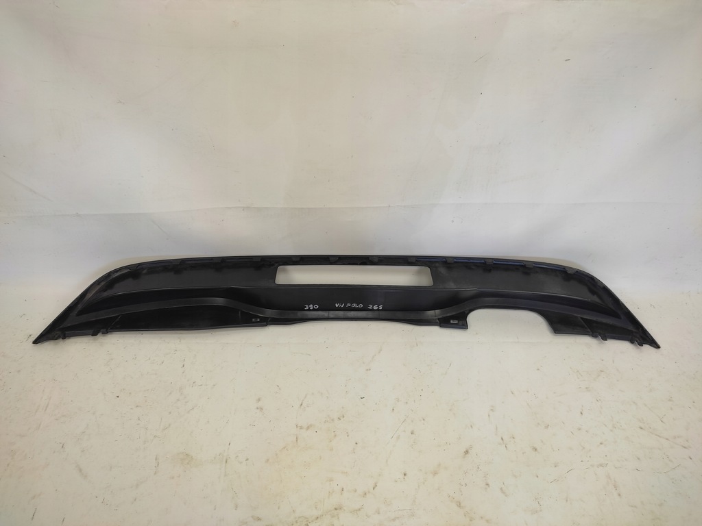 фото №9, Vw polo vi 2gs спойлер диффузор бампера заднего задняя 2017-