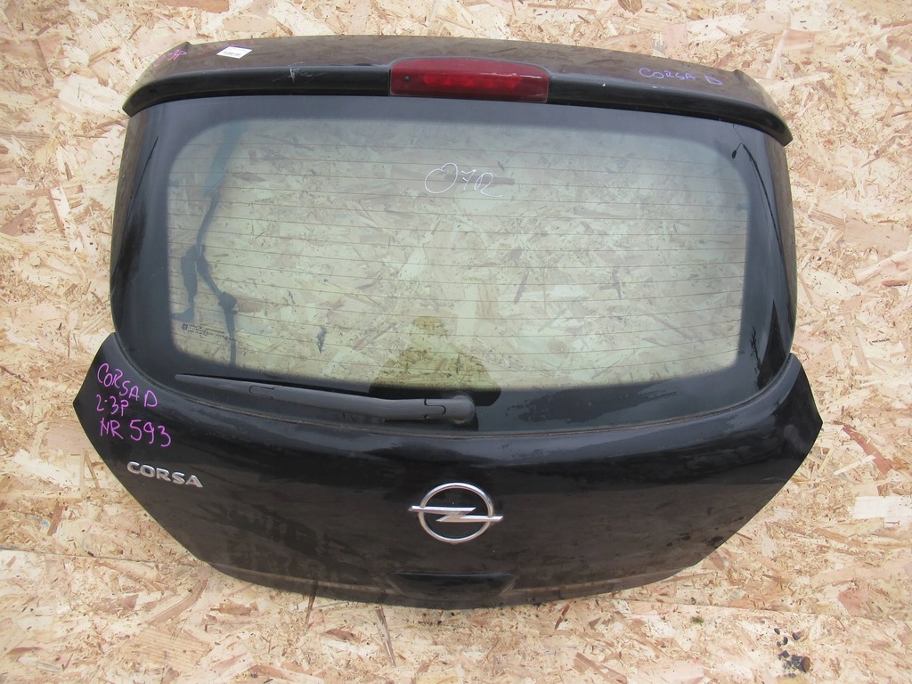 фото №1, Кришка багажника задня opel corsa d 3d
