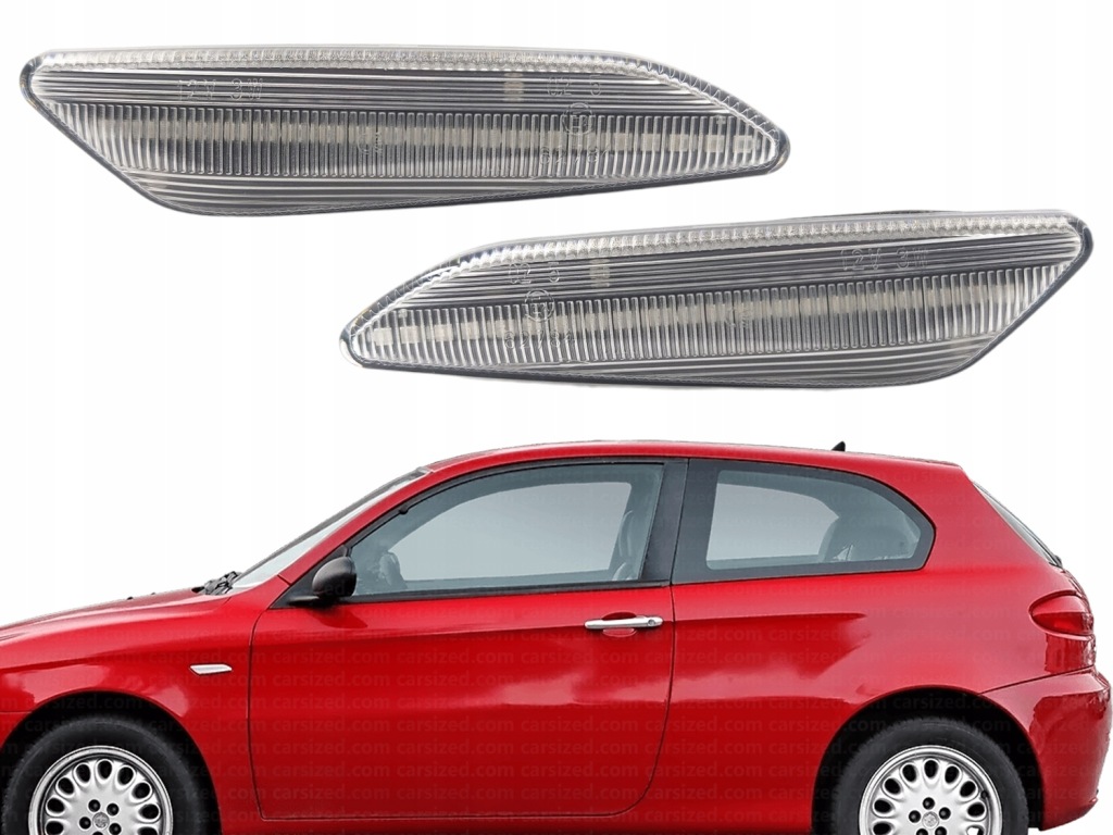 фото №13, Поворотники поворотники led alfa romeo 147 02-10 156 97-06 crystal 21led