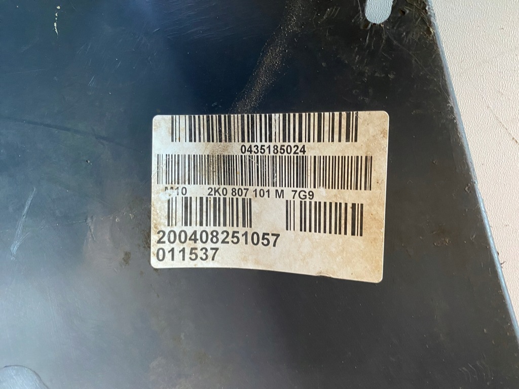 фото №14, Бампер передний перед vw caddy 3 iii 2k0 2003-2010