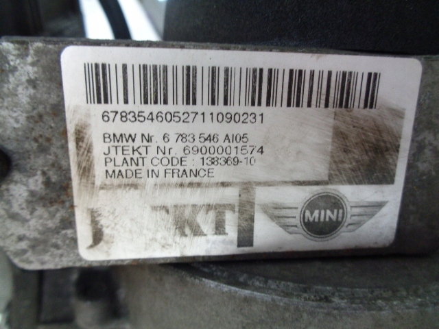 фото №3, Mini r56 r57 рейка рульова трансмісія 6783546