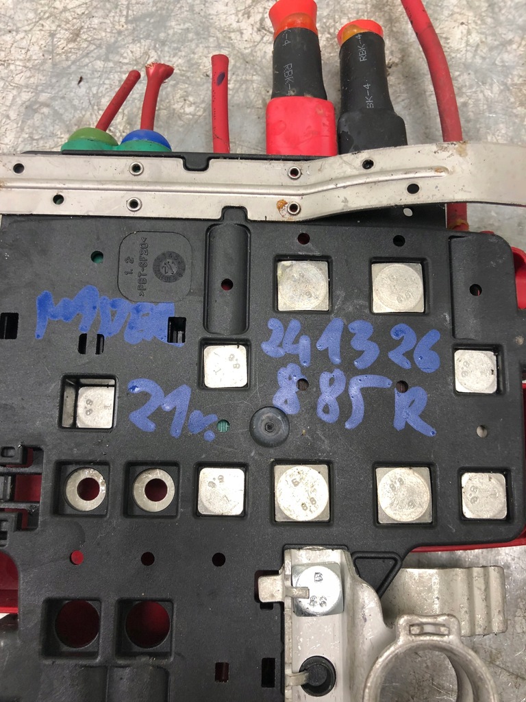 фото №4, Клемма плюсовая renault master iii iv 241362885r