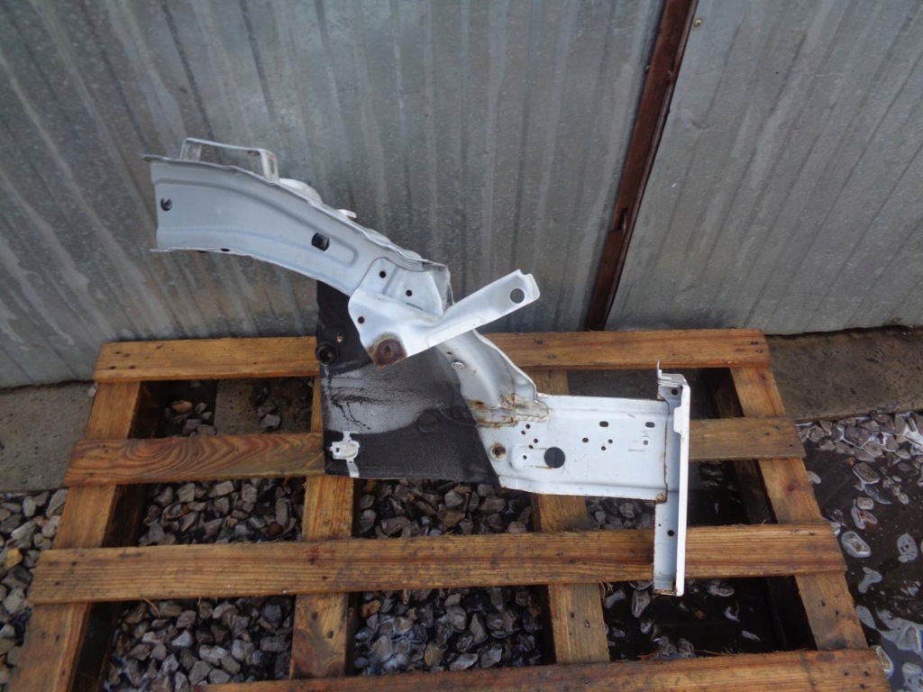 фото №4, Чверть лонжерон підкрилок правий перед hyundai i30 ii 2012- лак: pyw