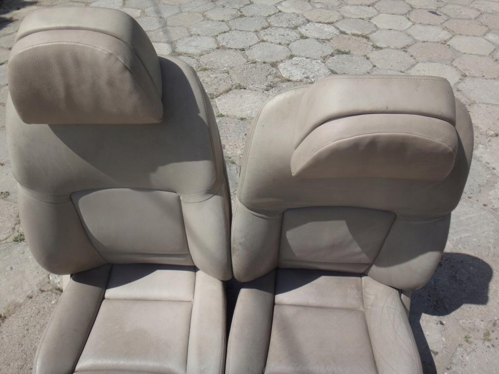 фото №5, Комплект сидіння сидіння заднє сидіння bmw f10 комфорт підігрів шкіра oyster m-pakiet