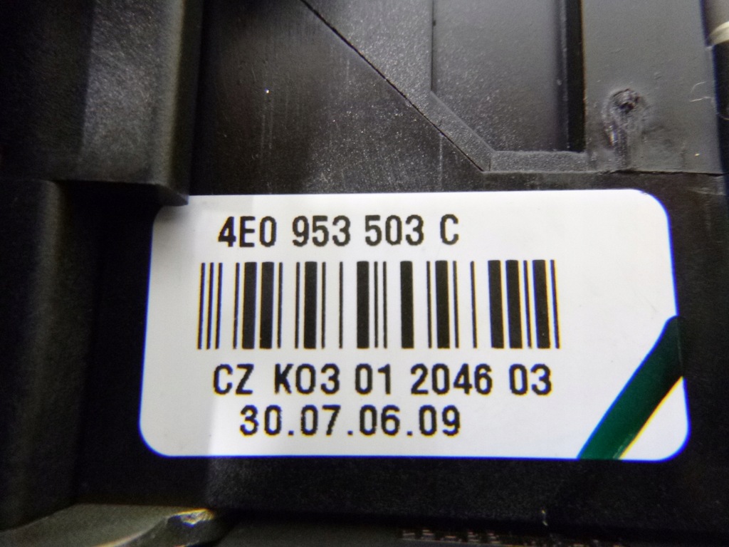 фото №12, Переключатели комбинированный audi a6 c6 3.2 4f0 953 549a 2006r.