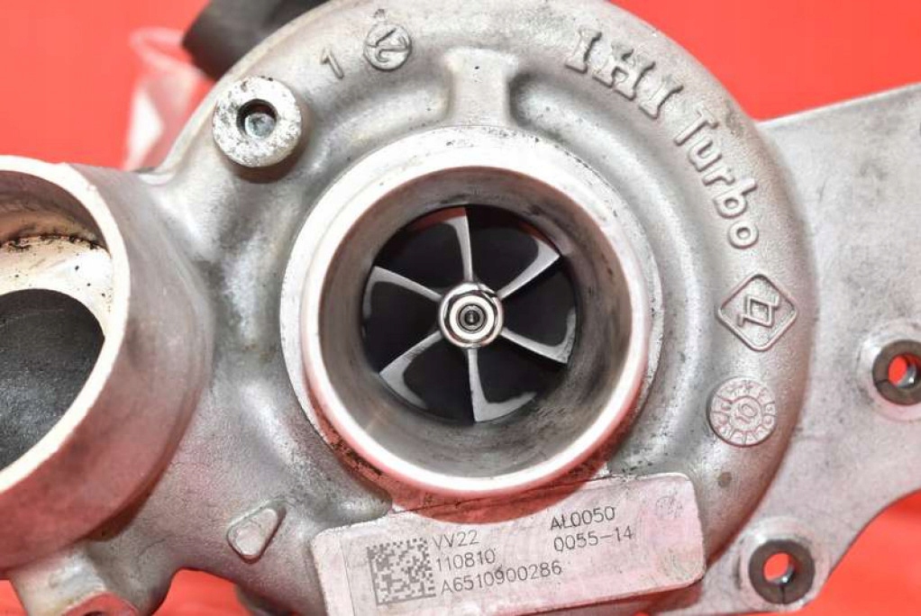 фото №7, Турбонагнетатель турбина a6510900286 jeep compass 1 i 2.2 crd 163 km 11-13