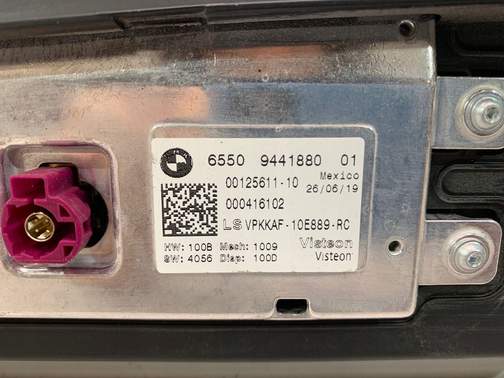 фото №6, Bmw z4 g29 монитор центральный экран 9441880