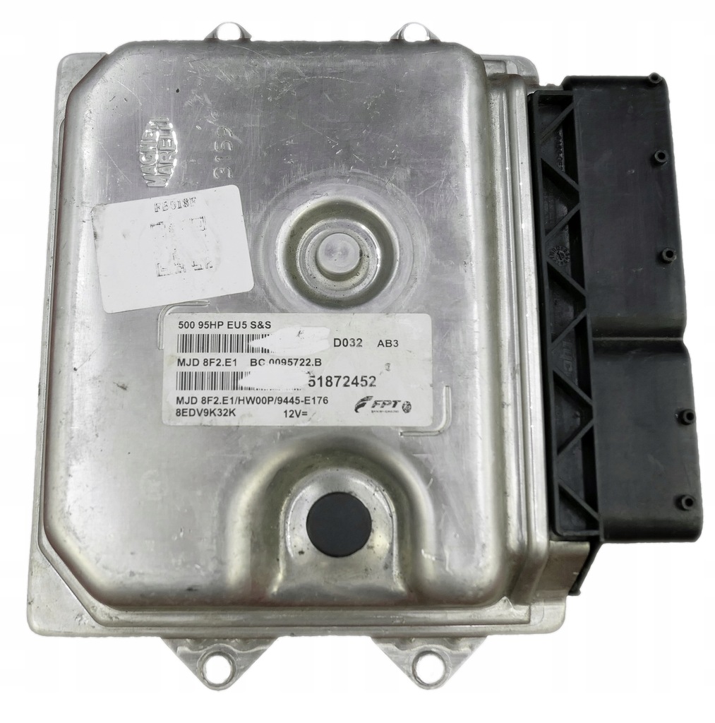 фото №1, Блок керування fiat 500 51872452 mjd8f2.e1 + програмування