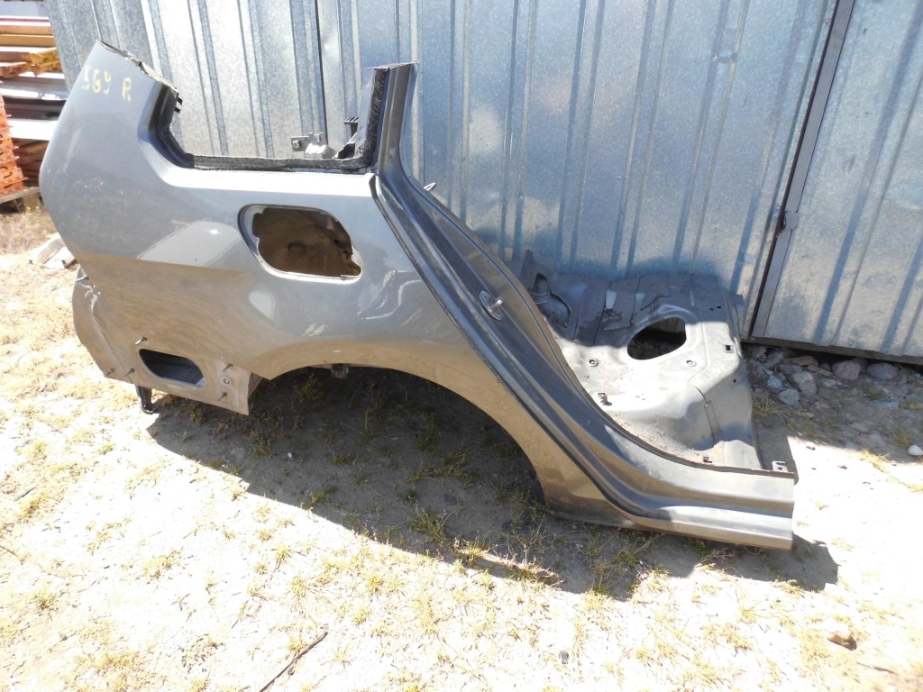 фото №10, Крила чверть vw golf vii 5g kombi права задня сіра la7n оригінал