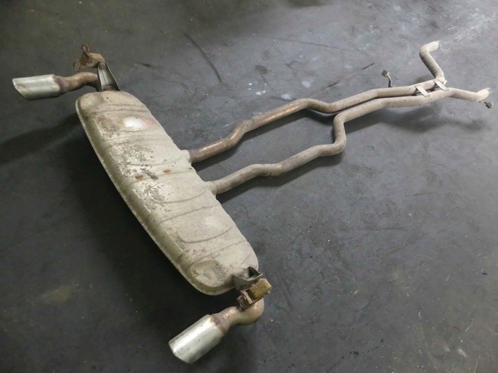 фото №1, Гаситель выхлоп audi q7 i 4l 4.2 tdi 326km