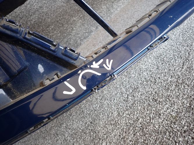 фото №5, Ford c-max ii 15- бампер передний перед