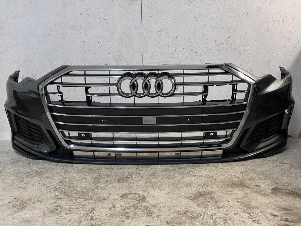 фото №1, A6 c8 4k0 s-line бампер передній перед lz7s 6x pdc