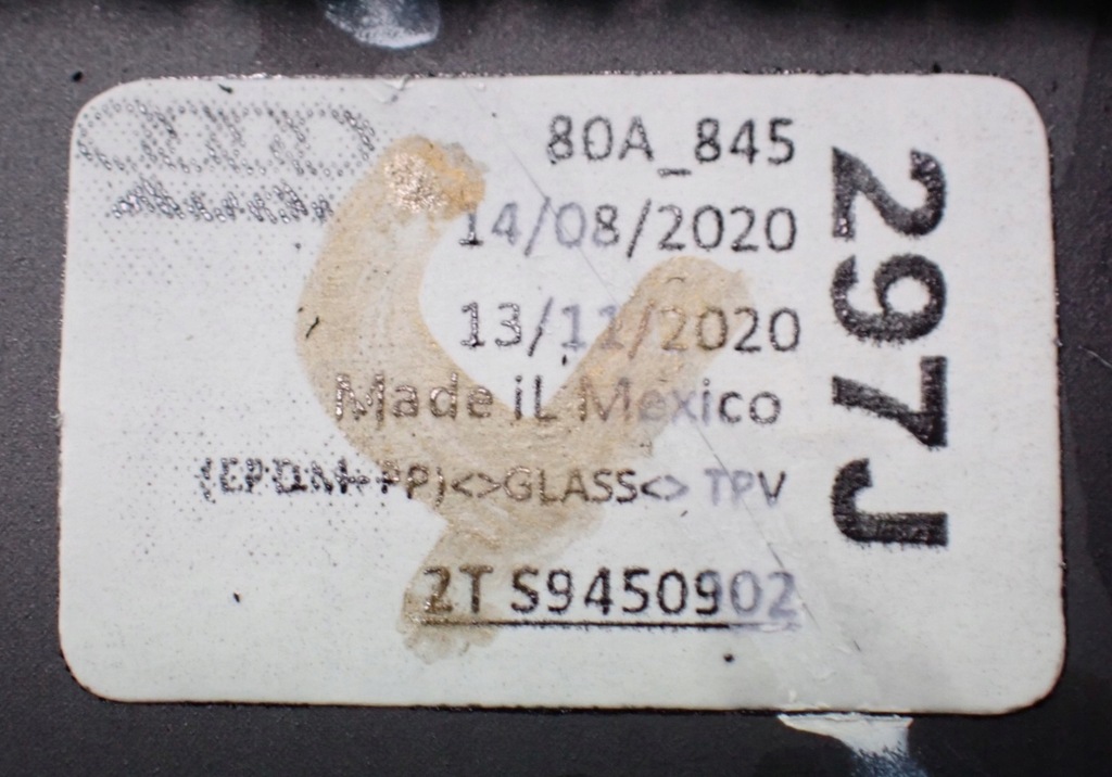 фото №15, Стекло кузовная левая as3 q5 fy 80a 80a845297j