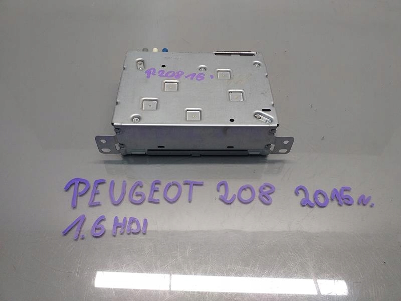 фото №1, Радіо навігація peugeot 208 lift 9811066580