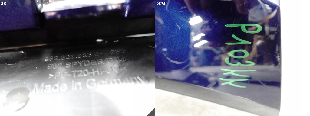 Porsche 718 982 cayman boxster spyder gt4 rs gt4rs бампер + спойлер задний с Разборки