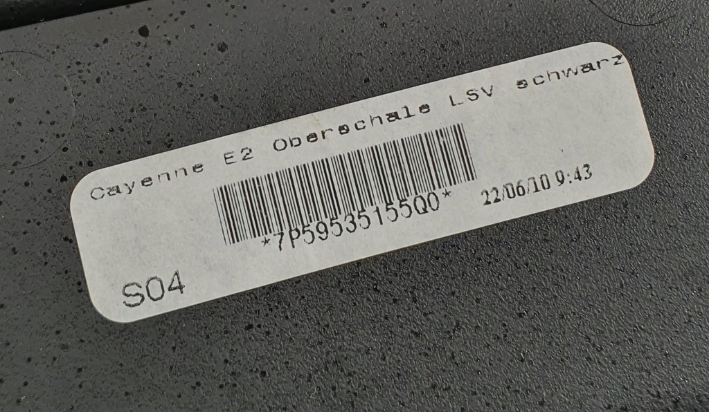 фото №8, Корпус панелі kozdzielczej porsche cayenne ii 7p5 7p5953515