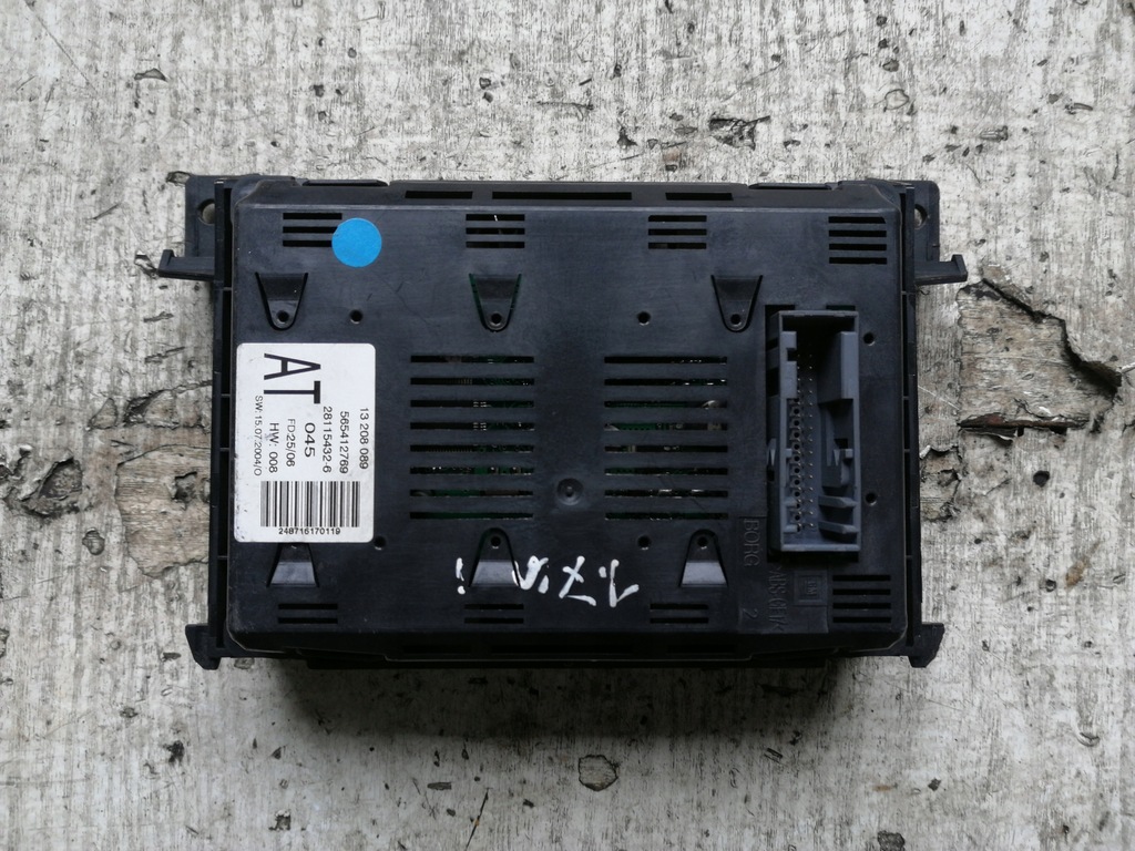 фото №2, 4167 opel astra h iii дисплей радио 13208089