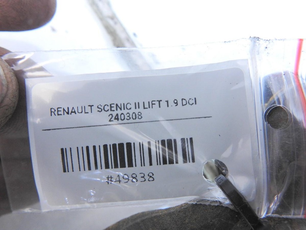 фото №4, Трансмісія рейка рульова renault scenic ii 1.9 dci 7955501009