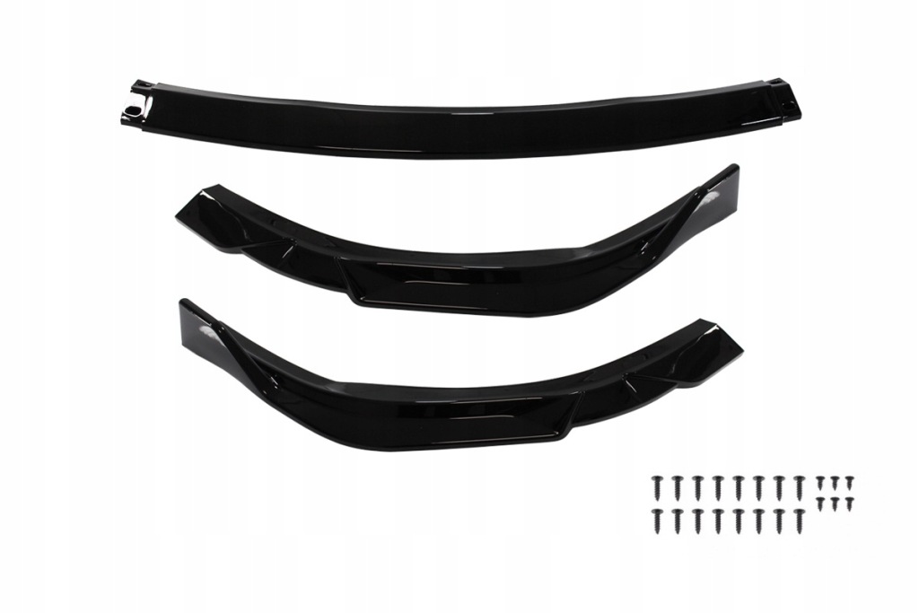 фото №4, Спліттер передній lexus es 13-14 gloss black