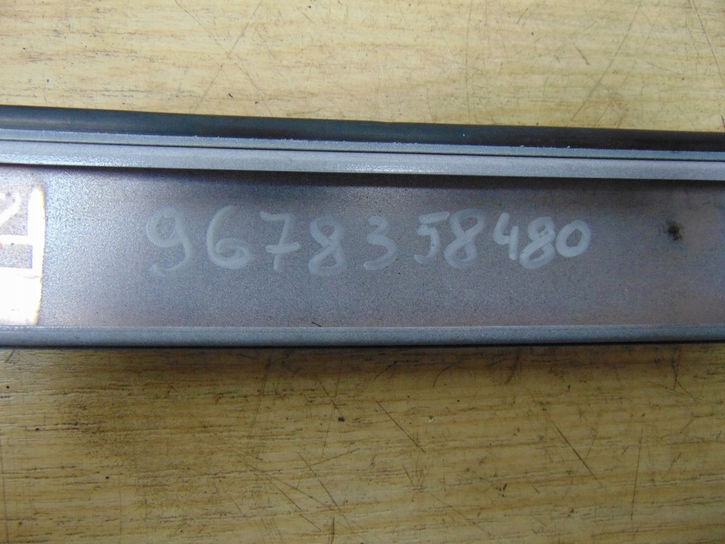 фото №15, Молдинг дахова ліва peugeot 2008 білий ewp