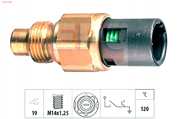 фото №2, Датчик температури води renault eps