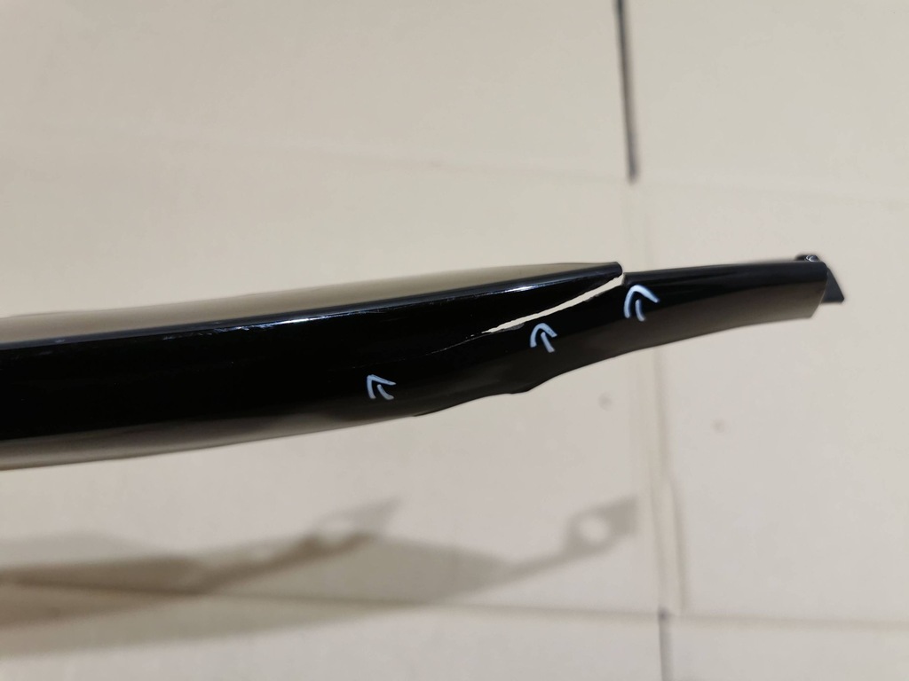 фото №10, Mercedes gla ii h247 amg aero спойлер накладка бампера перед a2478856606