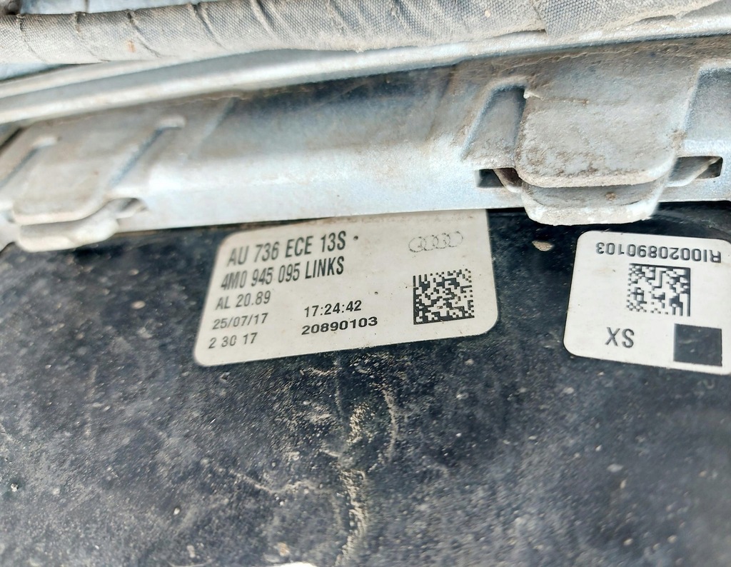 фото №13, Audi sq7 q7 4m 17r. бампер задня s-line 4 x pdc ls9r 4m0807511