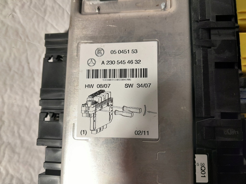 Mercedes sl500 r230 коробка предохранителей модуль sam a2305454632 Доставка