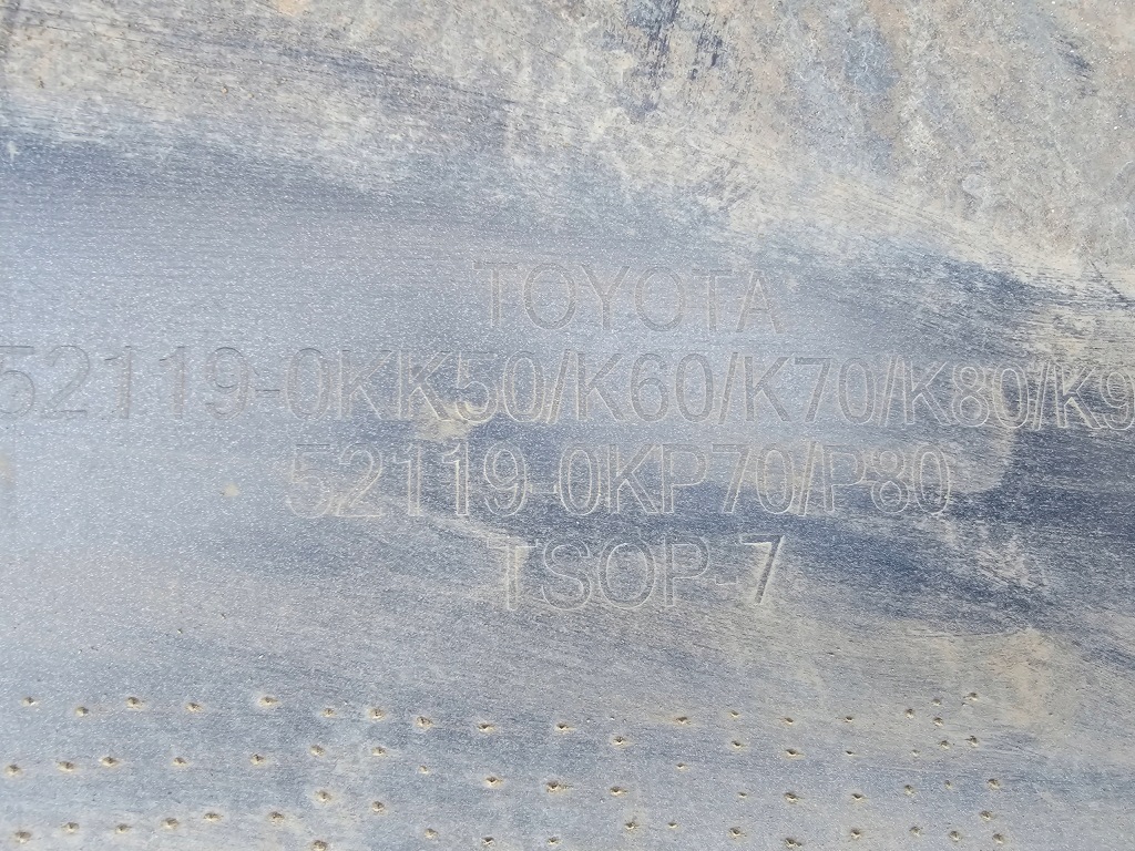 фото №14, Бампер toyota hilux viii 8 lift 2020 - перед pdc передний 52119-okk50